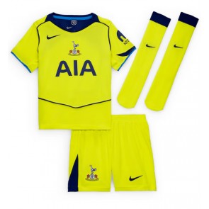 Tottenham Hotspur Brennan Johnson #22 Tredjetrøje Børn 2025-26 Kortærmet (+ Korte bukser)